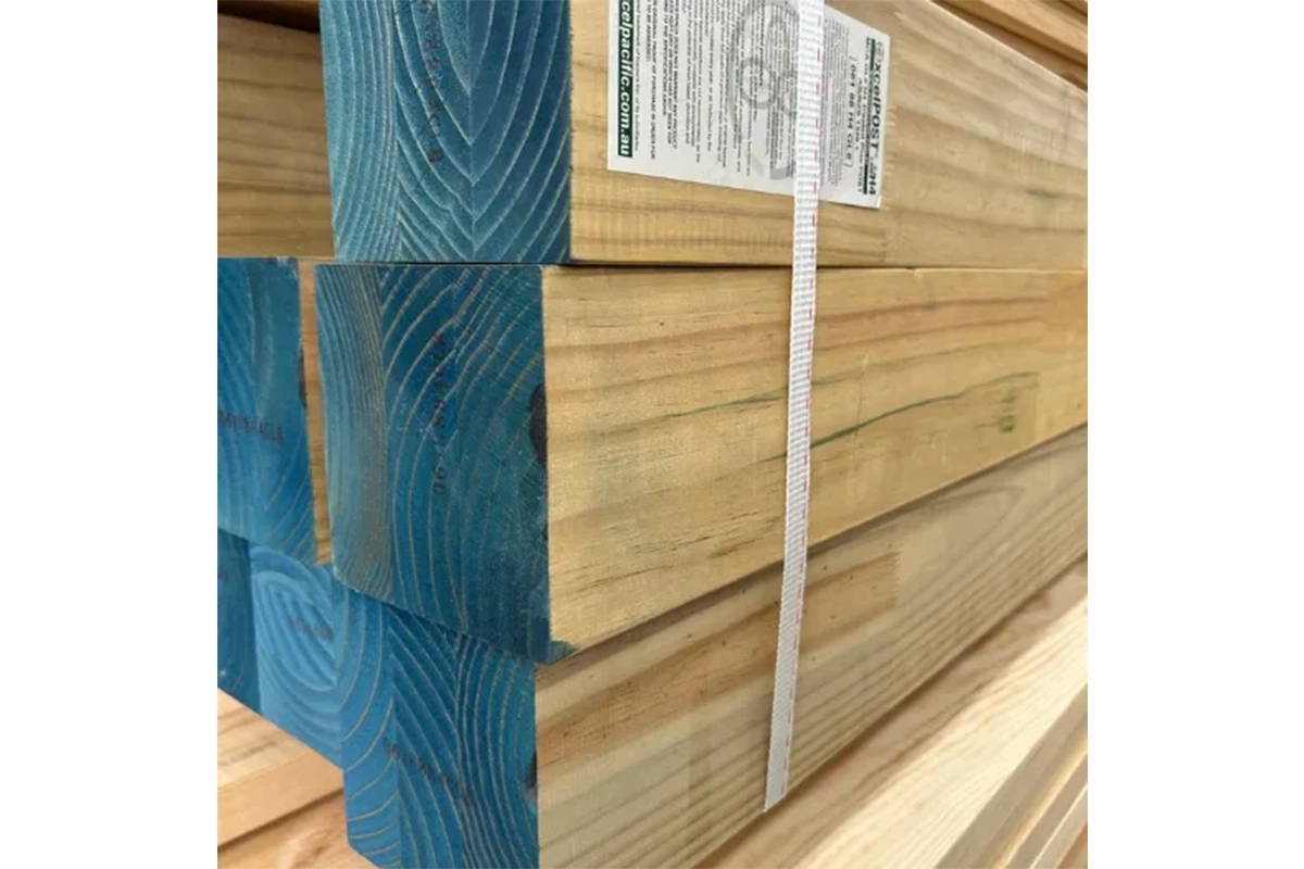 MCA Treated Pine H4 Radiata F/J Lam Posts 185x185MM