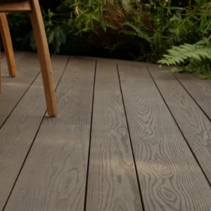 Millboard Ebony Grey New Enhanced Grain 176x32MM x 3.6M