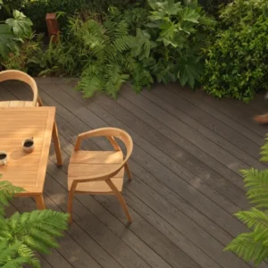 Millboard Ebony Grey New Enhanced Grain 176x32MM x 3.6M