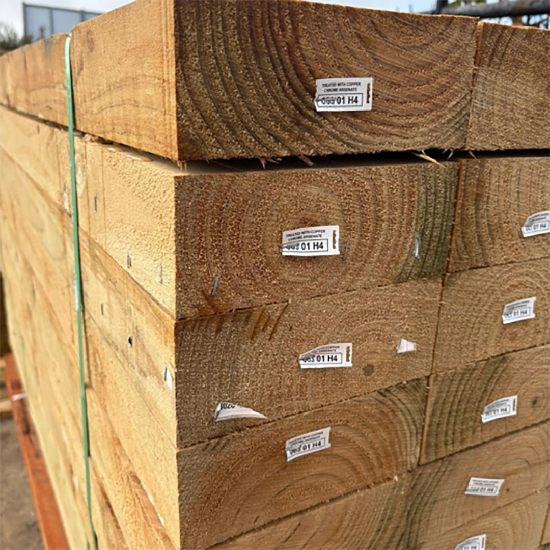 H4 Treated Pine Sleepers 200x75MM