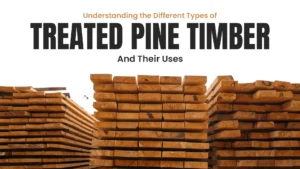 Understanding the Different Types of Treated Pine Timber and Their Uses