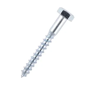 COACH SCREWS M10 75MM(50 PACK)