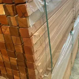 Yellow Balau (42*42) Pencil Round DAR Set Lengths: Price $7/m