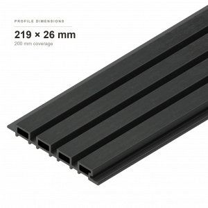 Composite Wall Cladding Charcoal