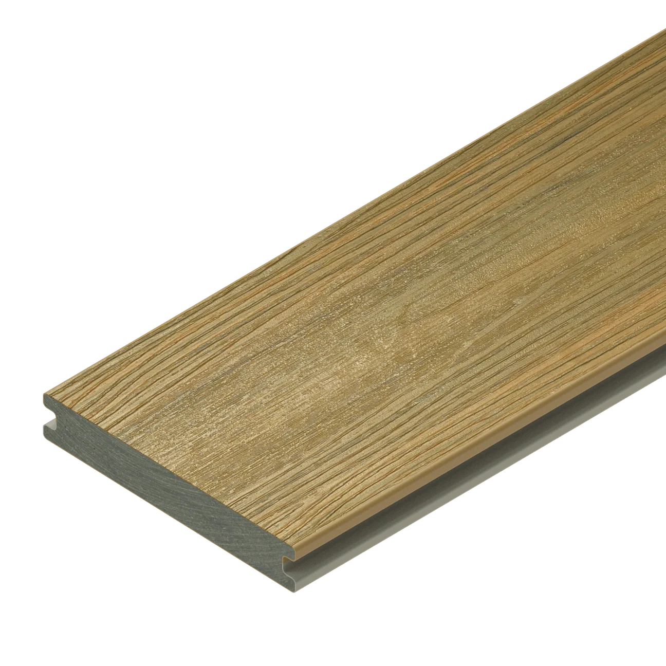 Solid Composite Decking Teak (138X22MM – 5.4M Set Lengths)