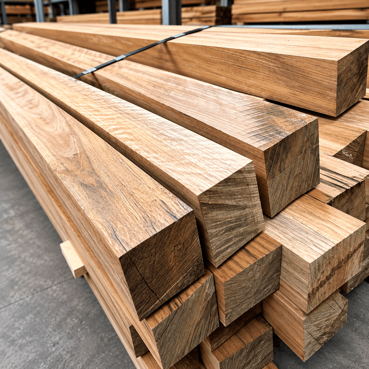 Structural F14 Solid Rough Sawn Hardwood Posts (Spotted Gum/Iron Bark)