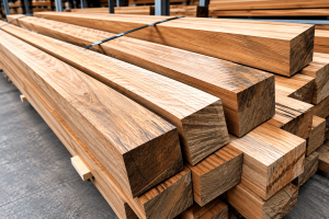 Structural F14 Solid Rough Sawn Hardwood Posts (Spotted Gum/Iron Bark)